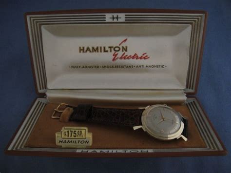 hamilton electric watch box|hamilton watch case.